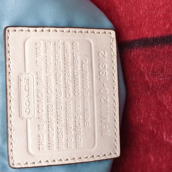 Coach Kristen woven hobo 19312 - Picture 12 of 17